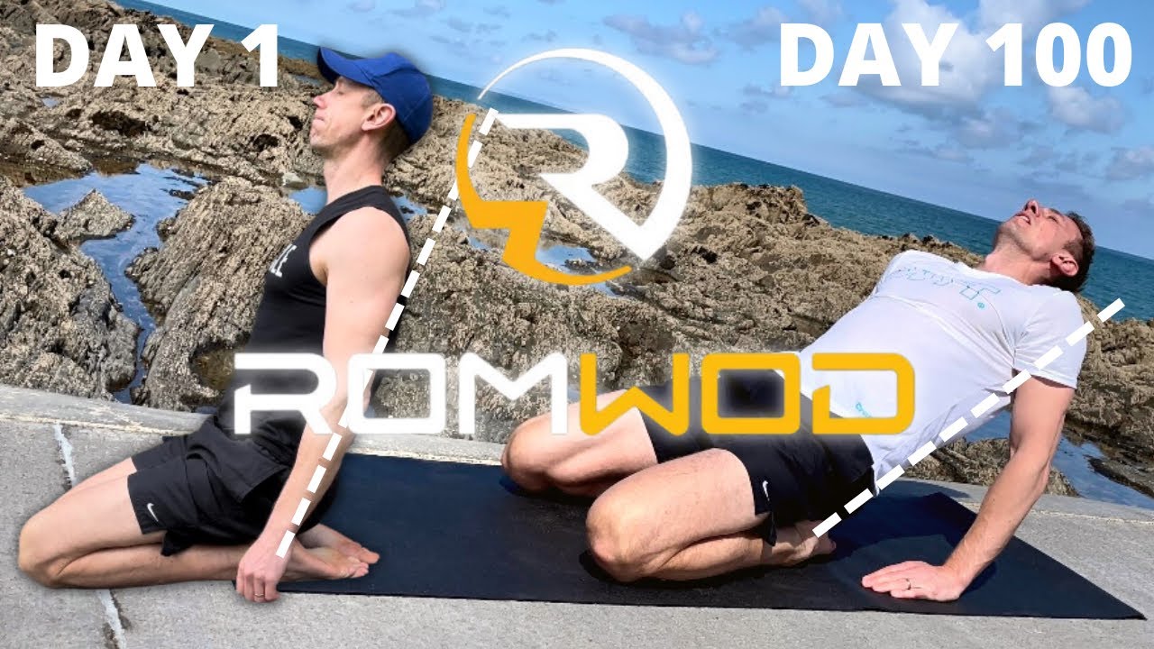 Is ROMWOD worth it / 100 day ROMWOD results / 100 day pliability app review / crossfit mobility app