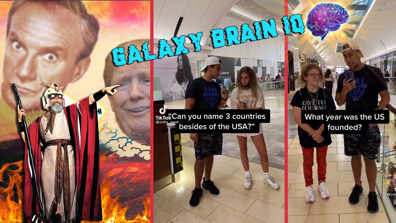 Tiktok Cringe has shown me the children have Galaxy brain IQ's