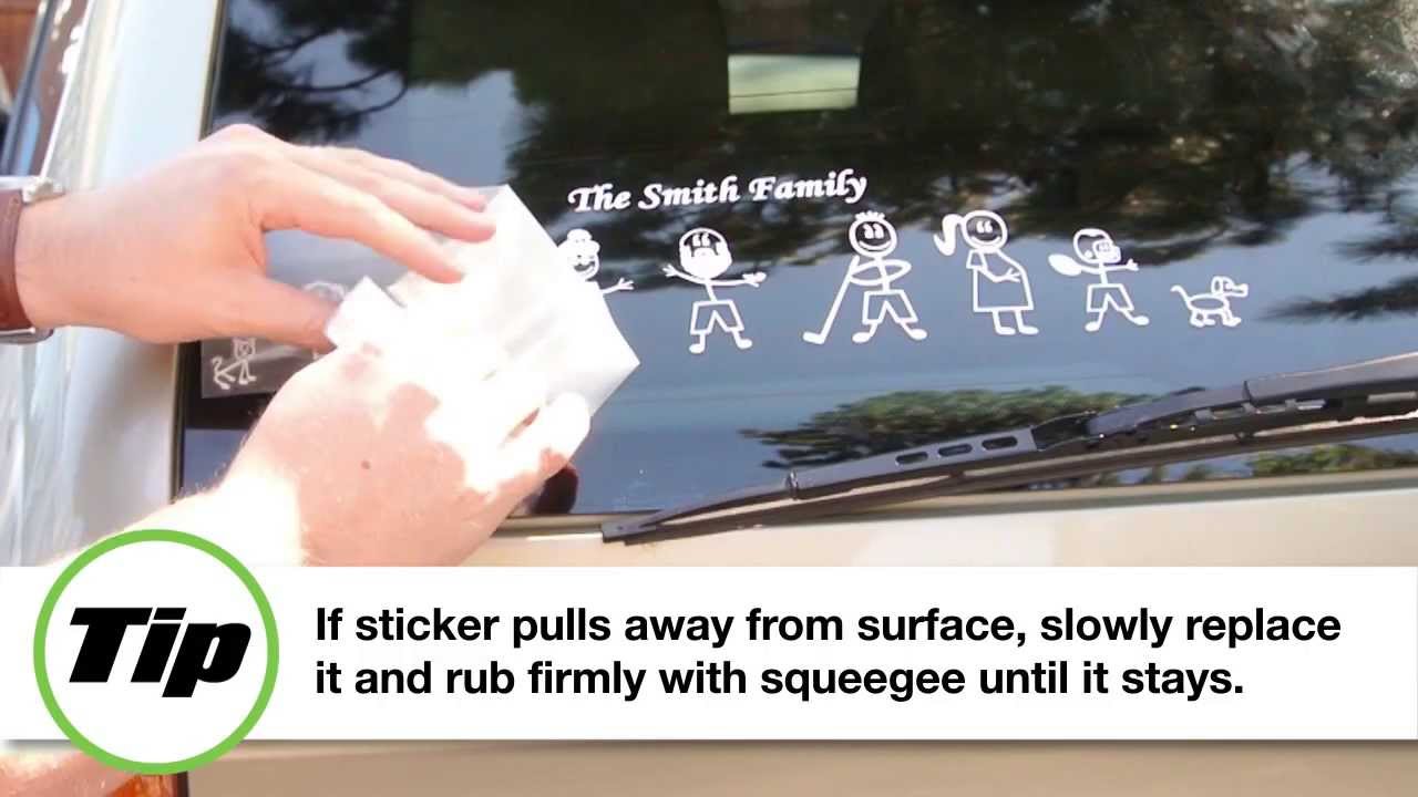 How To Install Custom Family Stickers