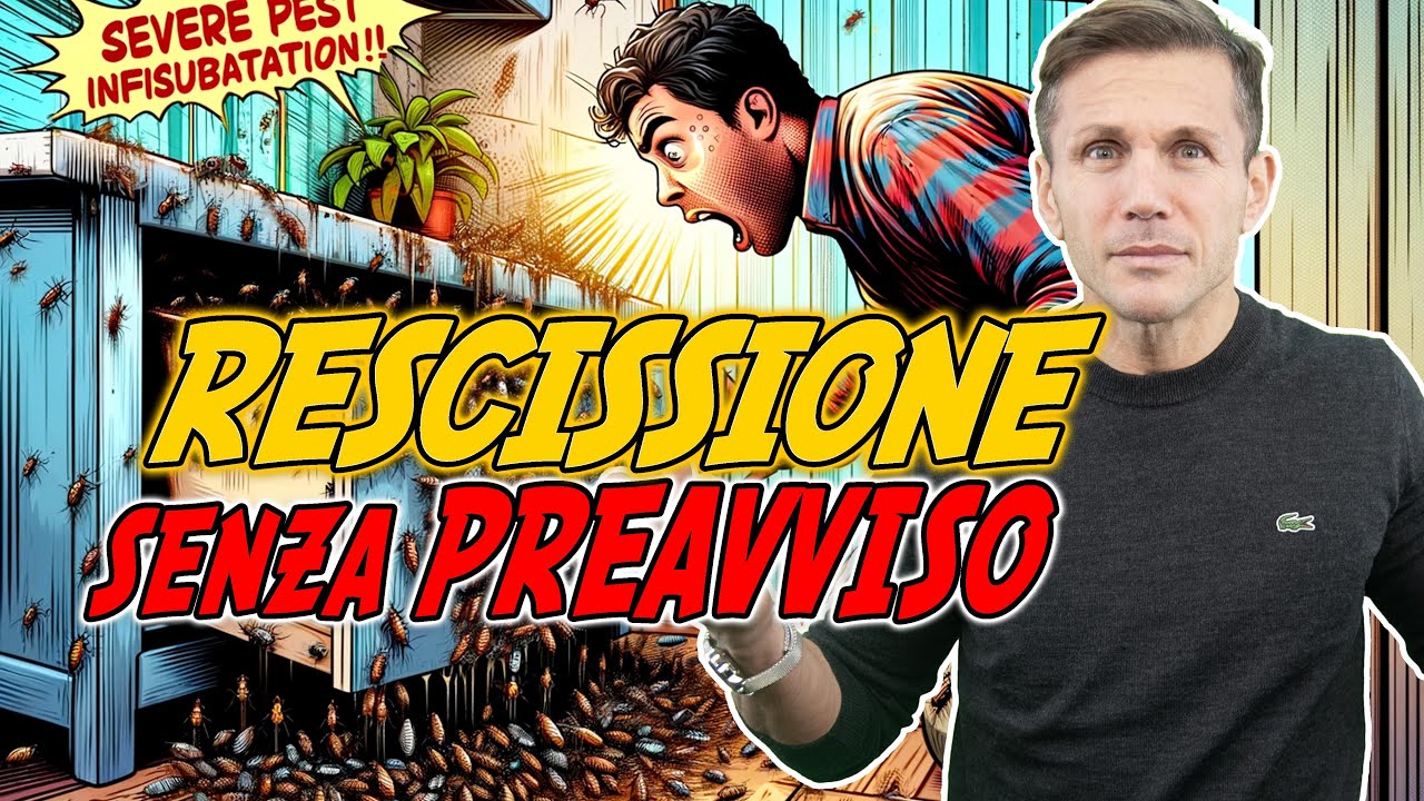RECESSO AFFITTO senza preavviso | Avv. Angelo Greco