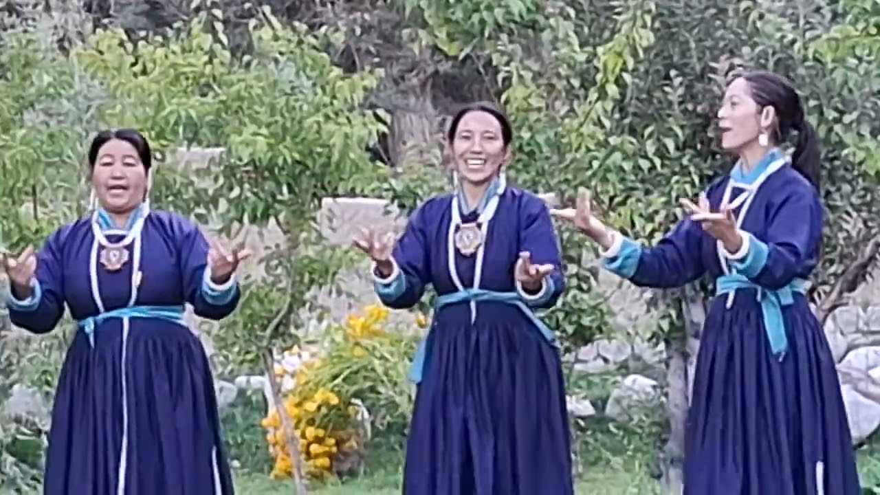 एक हसीन शांम लद्दाख  की संस्कृति के साथ 