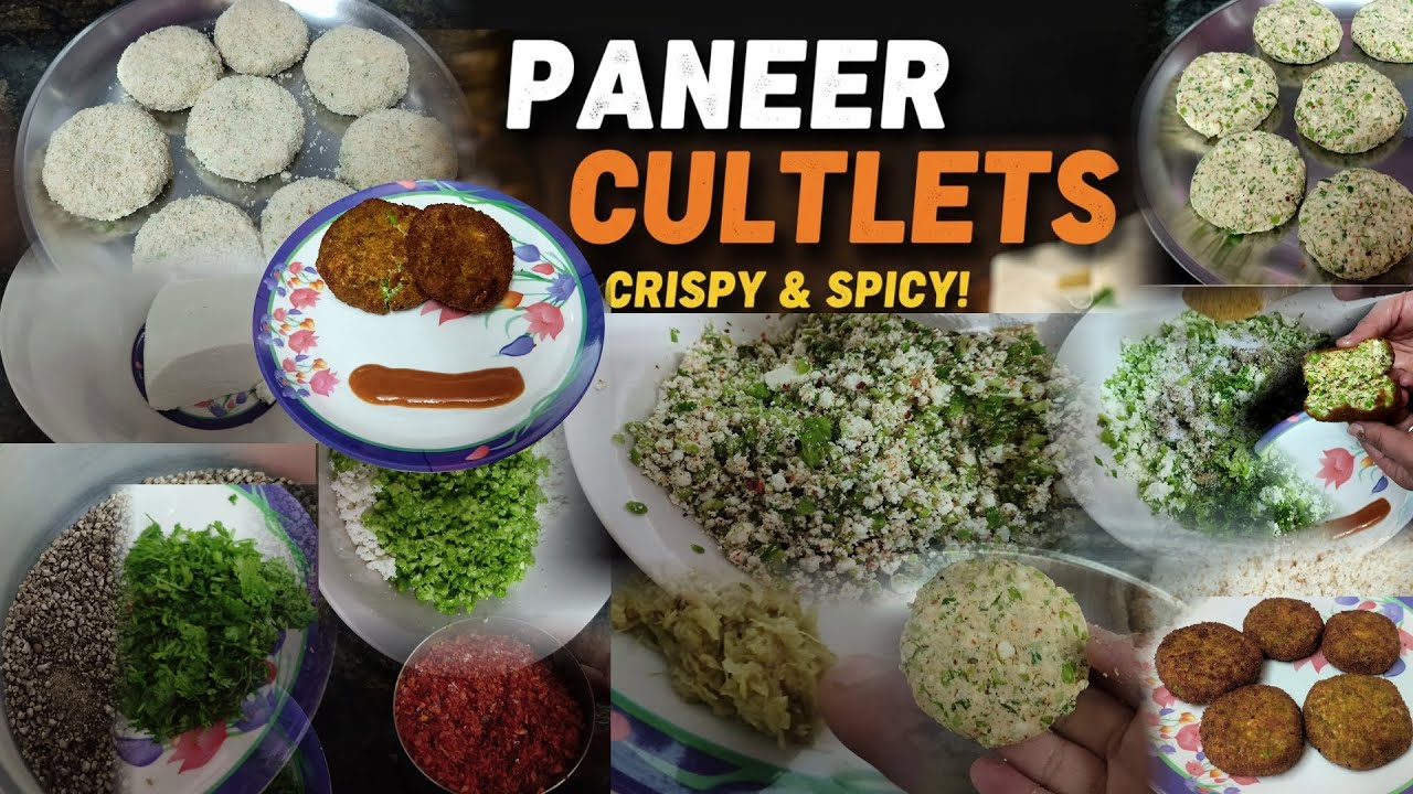 Paneer Cutlets #viral #trending #viralvideos #food