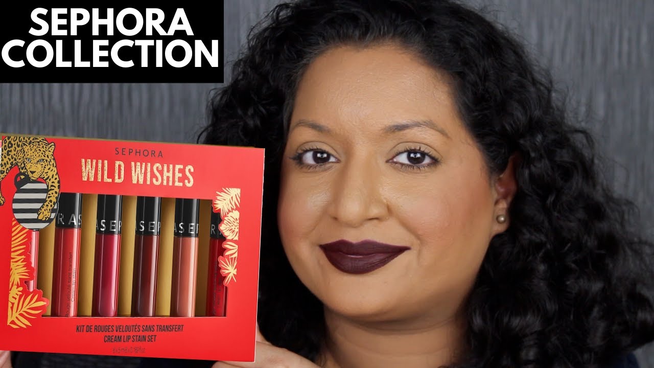 Sephora Collection Wild Wishes Cream Lip Stain Set Review