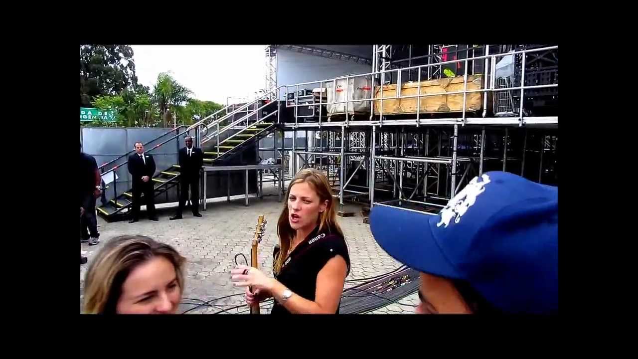 Backstage Tour - Aerosmith Live @ Sao Paulo Brasil 2011