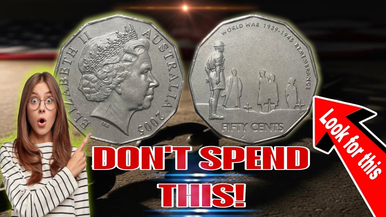 the 2005 Australia 50 Cents Coin – Elizabeth II:
