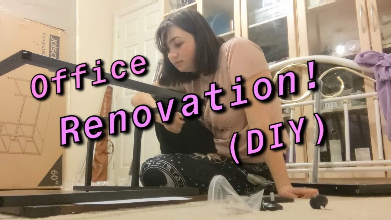 Office renovation! Home study space DIY