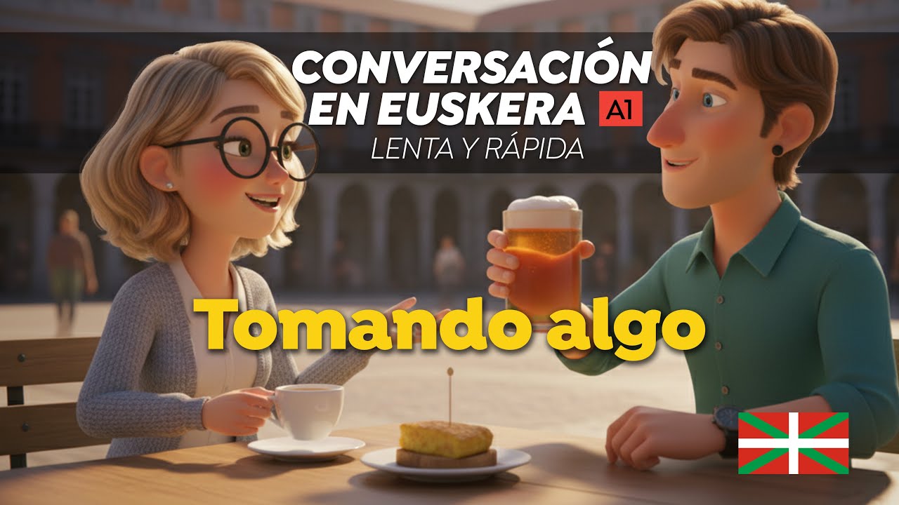 Conversaci&oacute;n en euskera para entrenar tu o&iacute;do (Nivel A1)