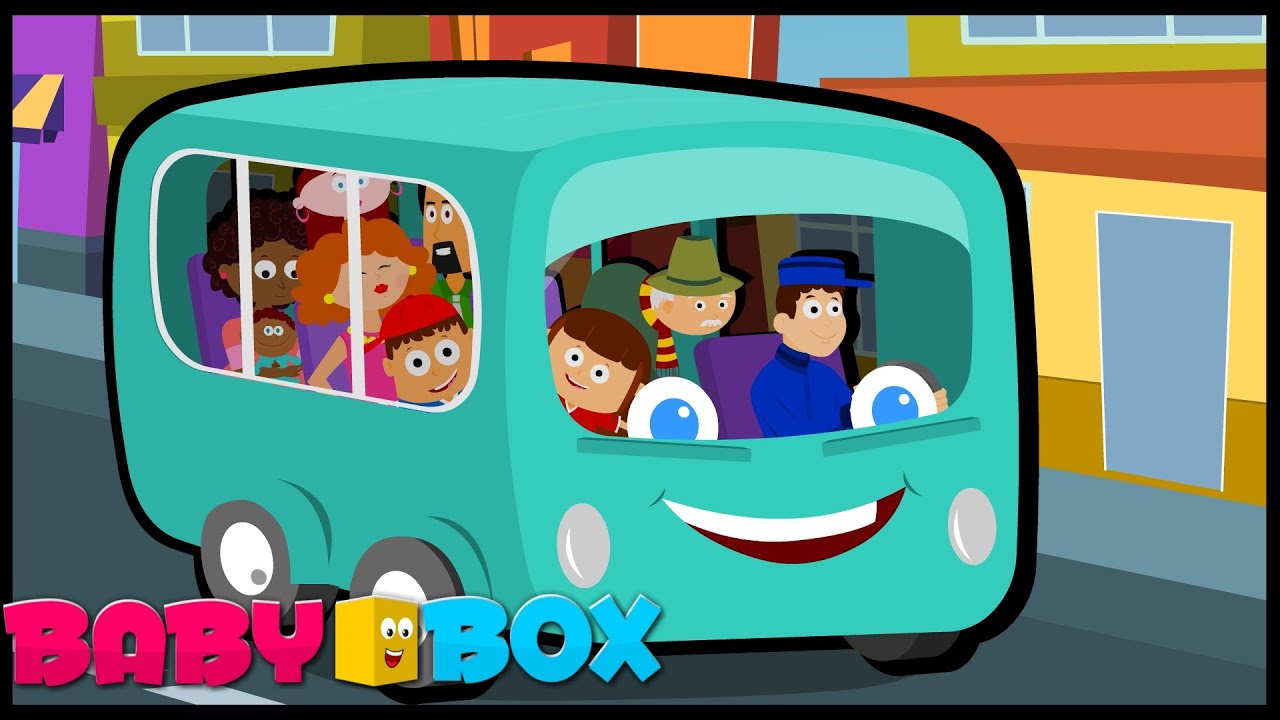 Wheels On The Bus | Bus Rhymes | Kids Songs
