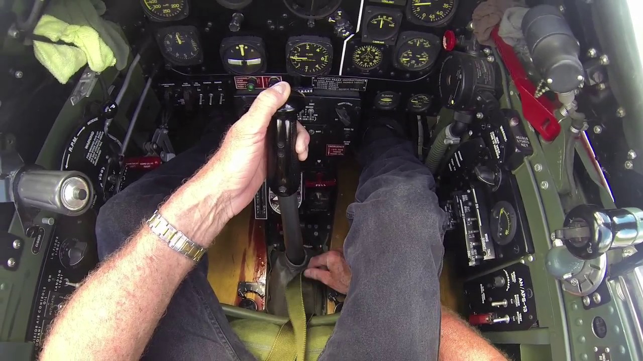 North American P-51D Mustang - Part 2 - Cockpit Tour - Kermie Cam