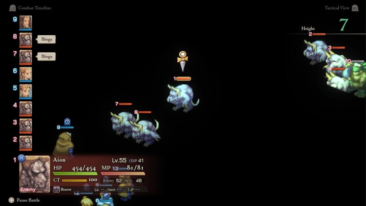 FINAL FANTASY TACTICS - The Ivalice Chronicles: Midlight's Deep Final Floor (Elidibus) [Tactician]