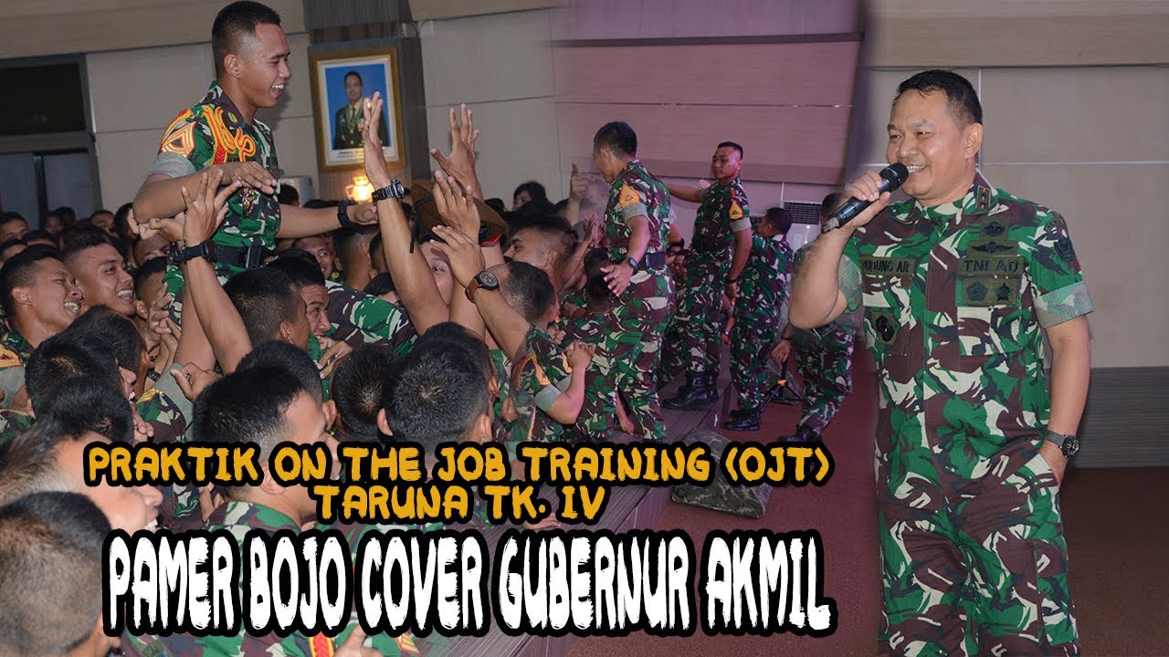 PAMER BOJO COVER  GUBERNUR AKMIL MAYJEN TNI DUDUNG ABDURACHMAN (Live Makostrad TA.2020)