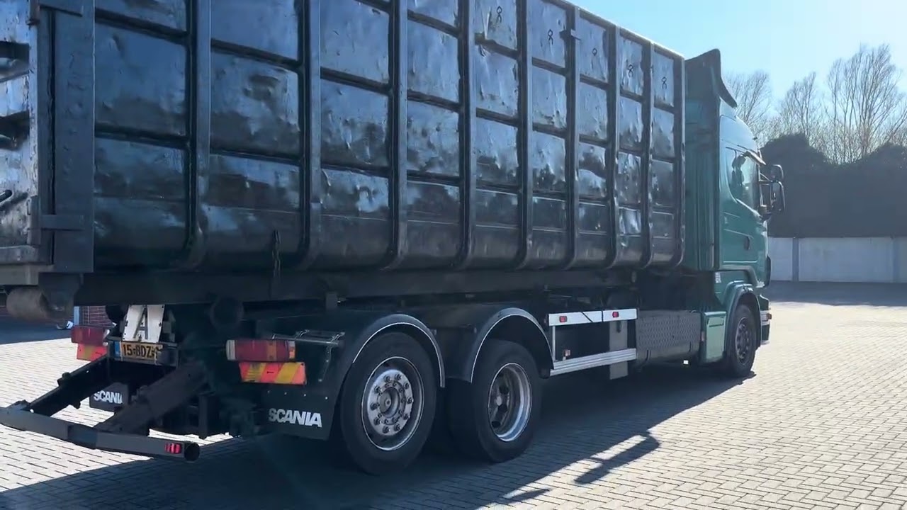 Scania R 380 Hook container system