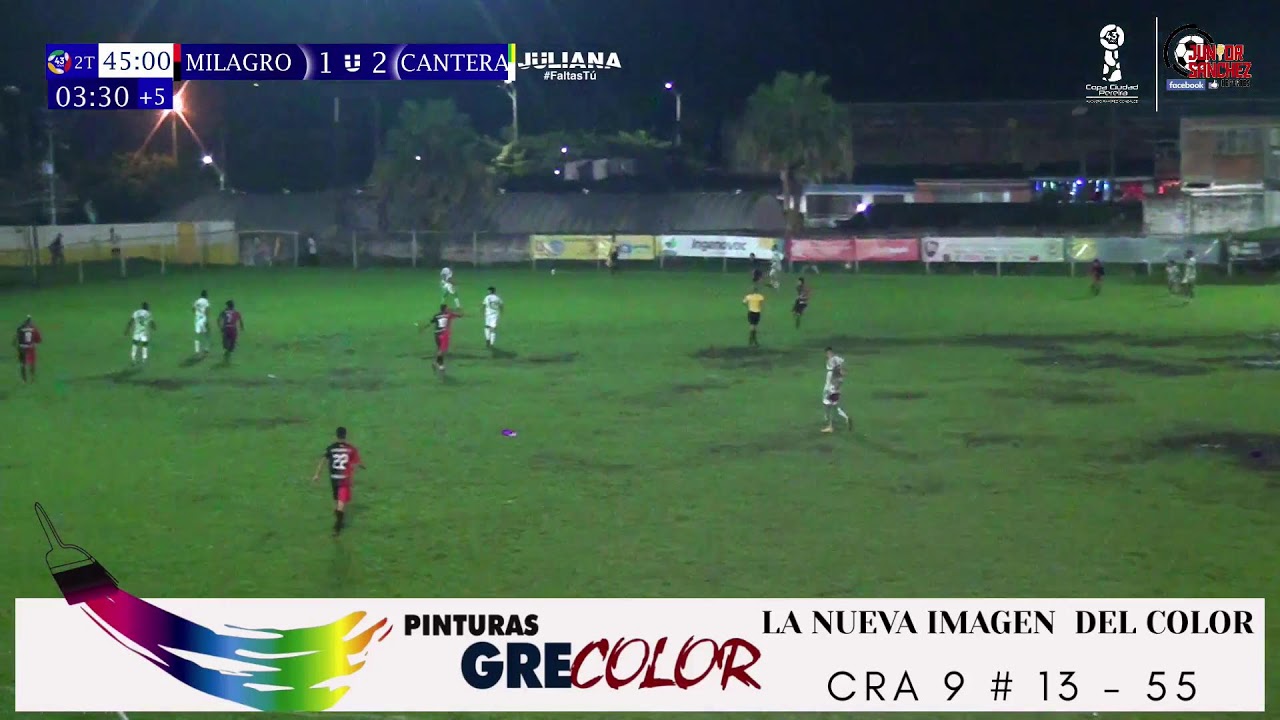 Semifinal (P1) || Club La Milagrosa - La Virginia Vs La Cantera Dosquebradas || Copa Ciudad Pereira