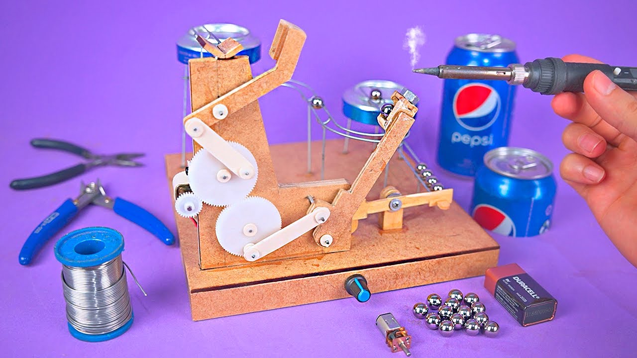 Make a Amazing Marble Machine DIY from Recycled Materials