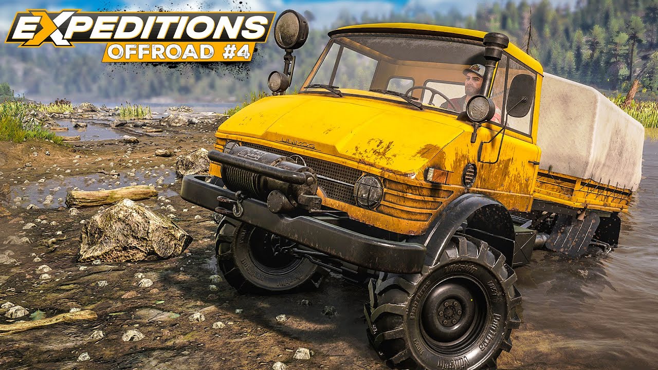Expeditions #4: Unterwegs im Unimog - mehr Glück als Verstand | OFFROAD Simulation A MudRunner Game