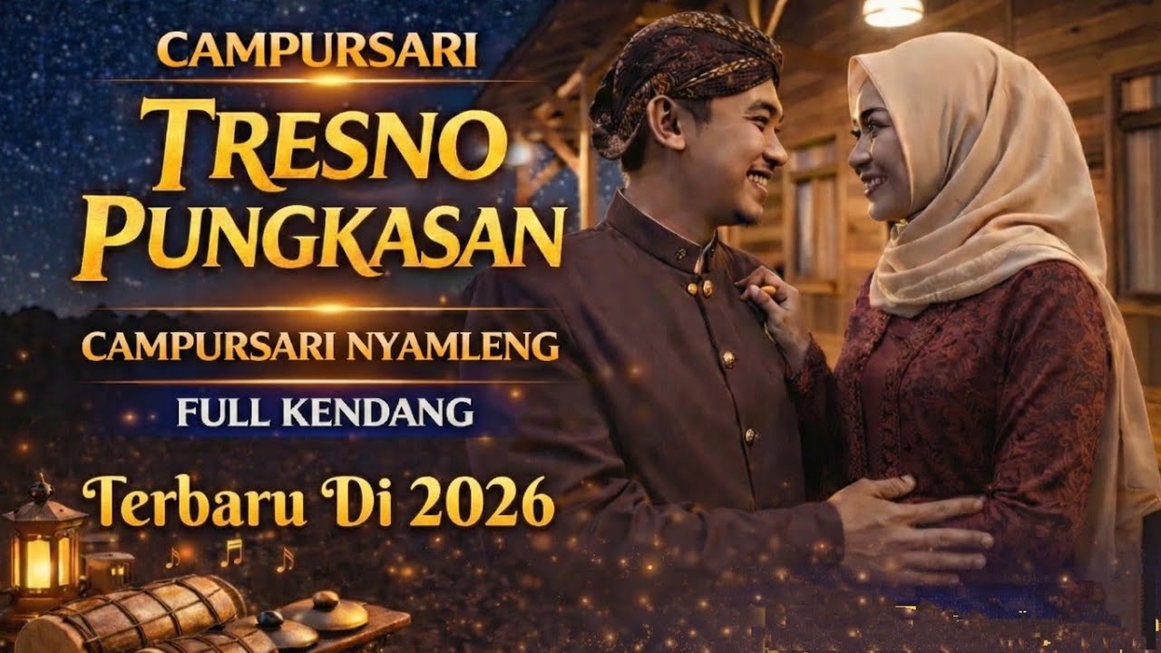 Tresno Pungkasan  Lagu Campursari duet romantis 2025  Full Kendang Full Bass Enak Banget!