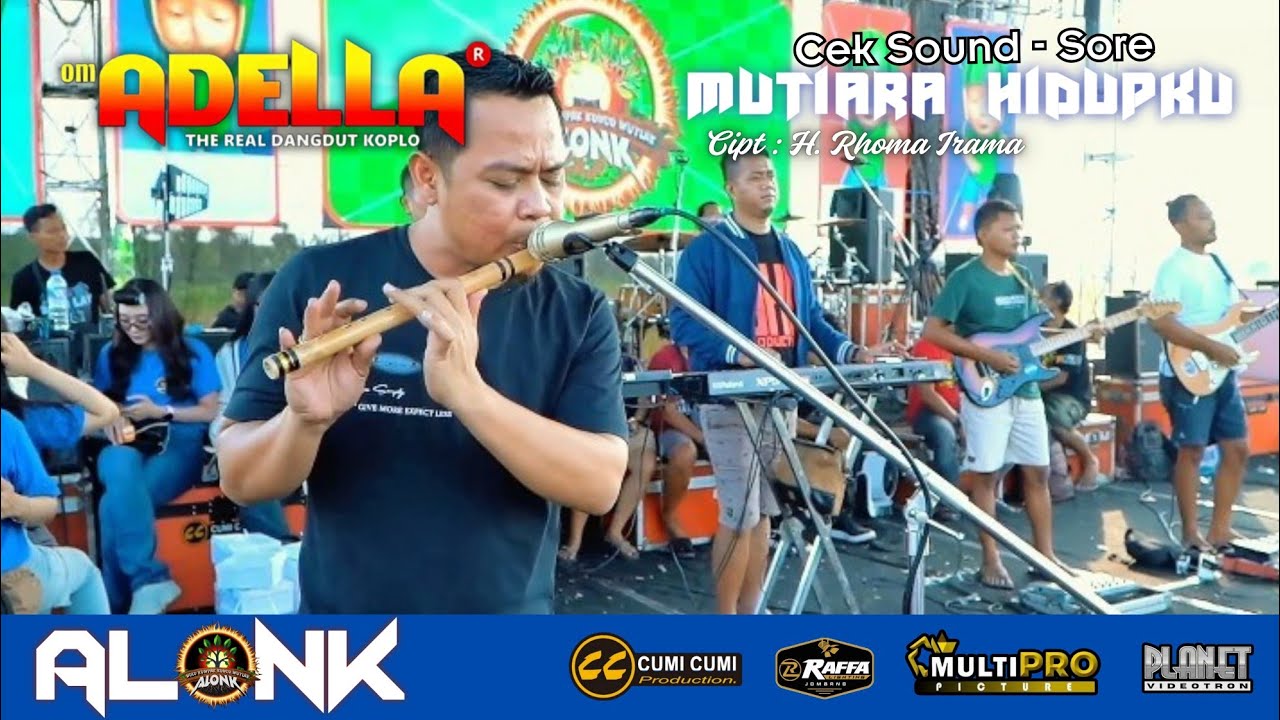 CEK SOUND SORE  -  MUTIARA HIDUPKU  -  OM ADELLA  -  ALONK 2025