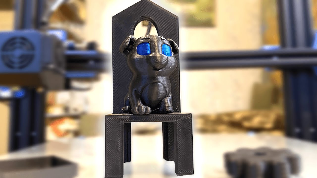НА ЧТО СПОСОБЕН 3Д ПРИНТЕР ANET ET5X С АЛИЭКСПРЕСС, БОЛЬШОЙ 3D ПРИНТЕР ИЗ КИТАЯ