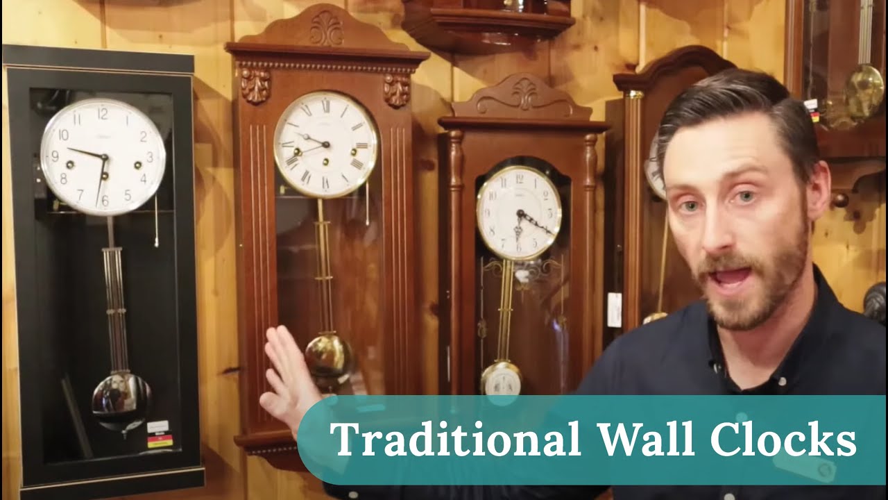 Знакомство с традиционными настенными часами | Clock Shop Montville
