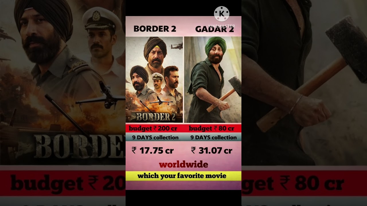 boader 2 and gadar 2 box office report 
