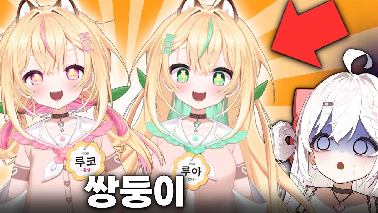 ' 현실 ' 쌍둥이 버튜버를 데려오면 생기는 일 ㅋㅋㅋㅋㅋ [랜덤 버튜버 납치석]