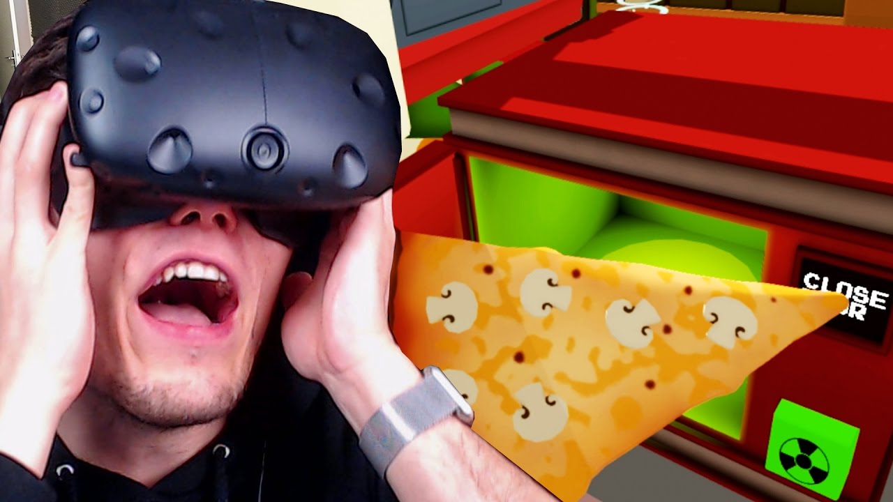 VERSEUCHTE PIZZA AUS DER MIKROWELLE ✪ JOB SIMULATOR Virtual Reality