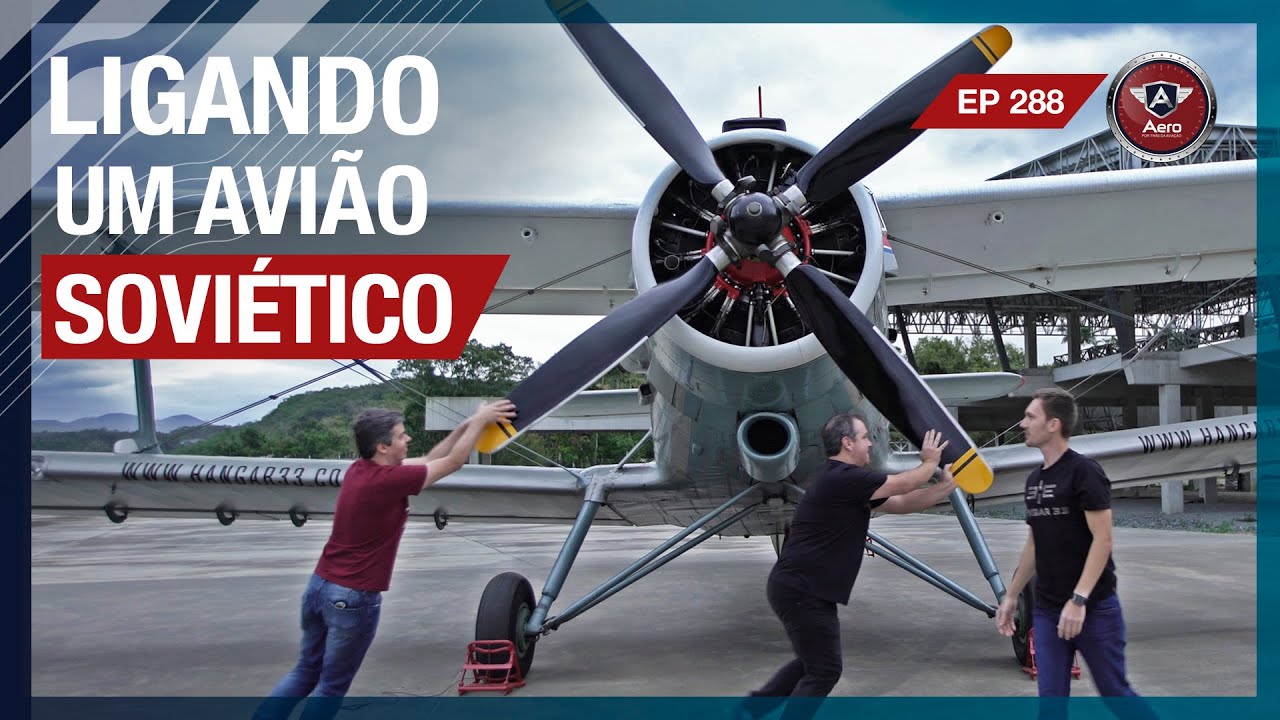 O avião MAIS DIFERENTE que já ligamos: o soviético Antonov AN-2