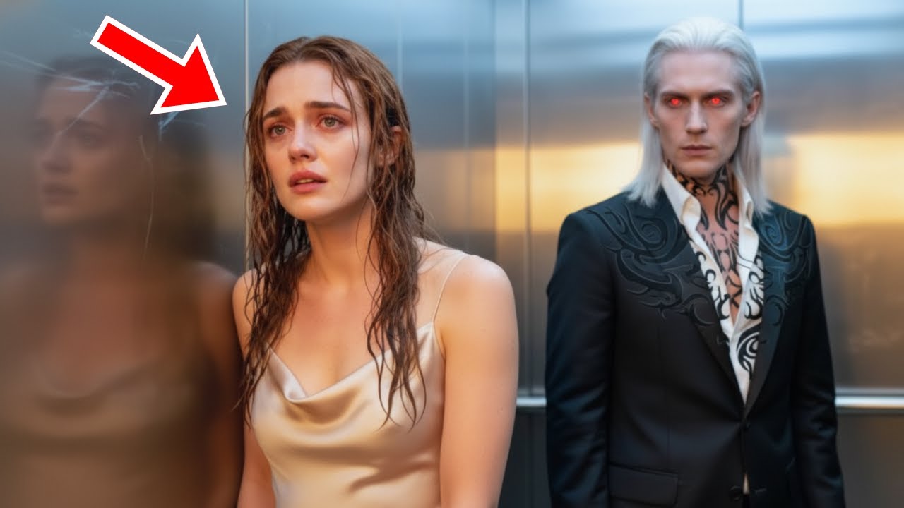 She ran to the elevator escaping from her ex without knowing that the Vampire King was inside when t