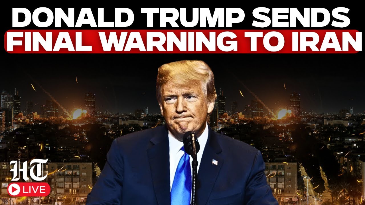 US-Iran War Live | Donald Trump Sends Final Warning to Iran as War Widens | White House | Tehran