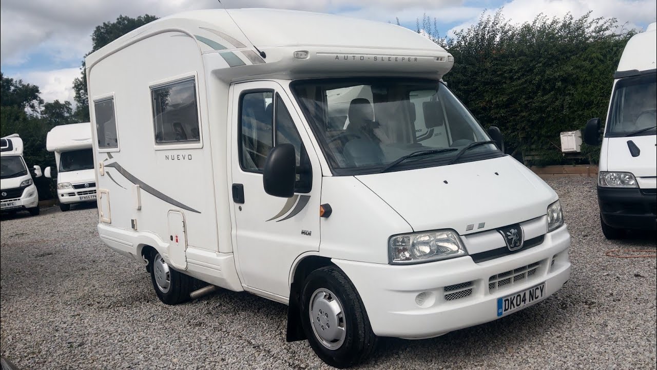 2004 Autosleeper Nuevo 2 Berth Campervan - Peugeot Boxer 2.2 hdi - Compact Coachbuilt Motorhome