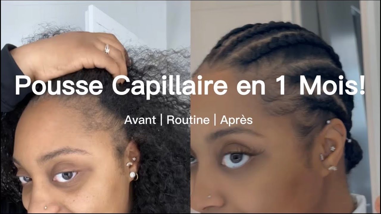 Pousse capillaire en 1 mois ✨ Produits pas chers efficaces + routine cheveux & évolution