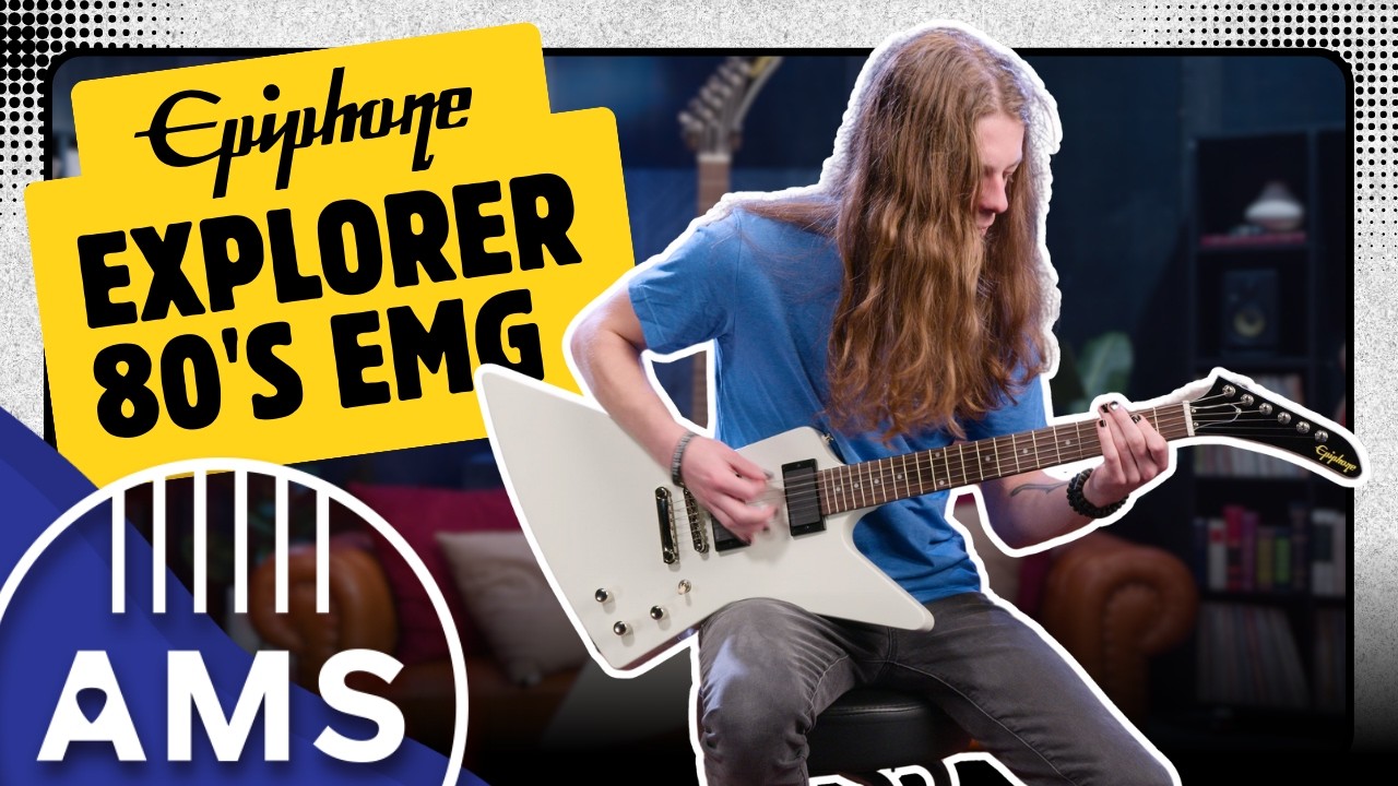 Epiphone Explorer 80s | Classic Design Dressed Up to Shred