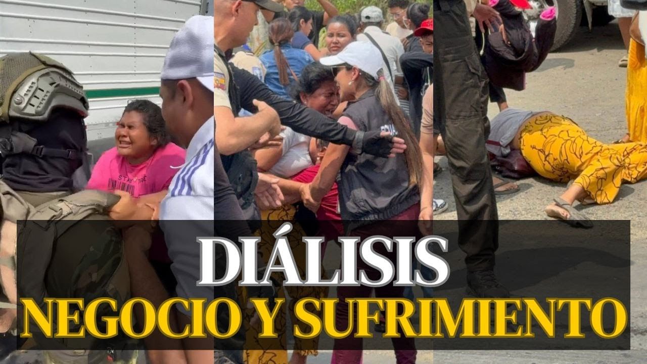 NOBOA DESTRUYE LA SALUD: Diálisis en caos por la mentira presupuestaria y mala gestión gubernamental