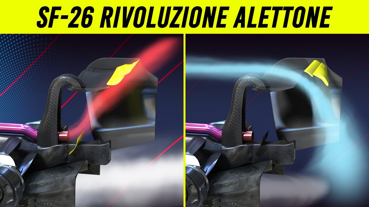 🆕 FERRARI SORPRENDE CON L'ALA ROTANTE 🆕