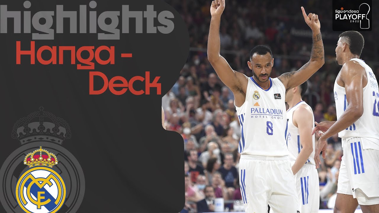 El menú del partido: de 1º HANGA y de 2º DECK | Playoff Final Liga Endesa 2021-22