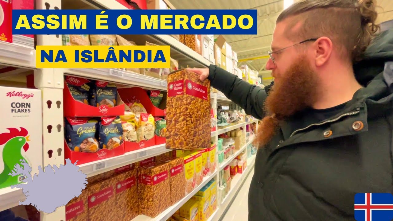 COMO É UM SUPERMERCADO NA ISLÂNDIA