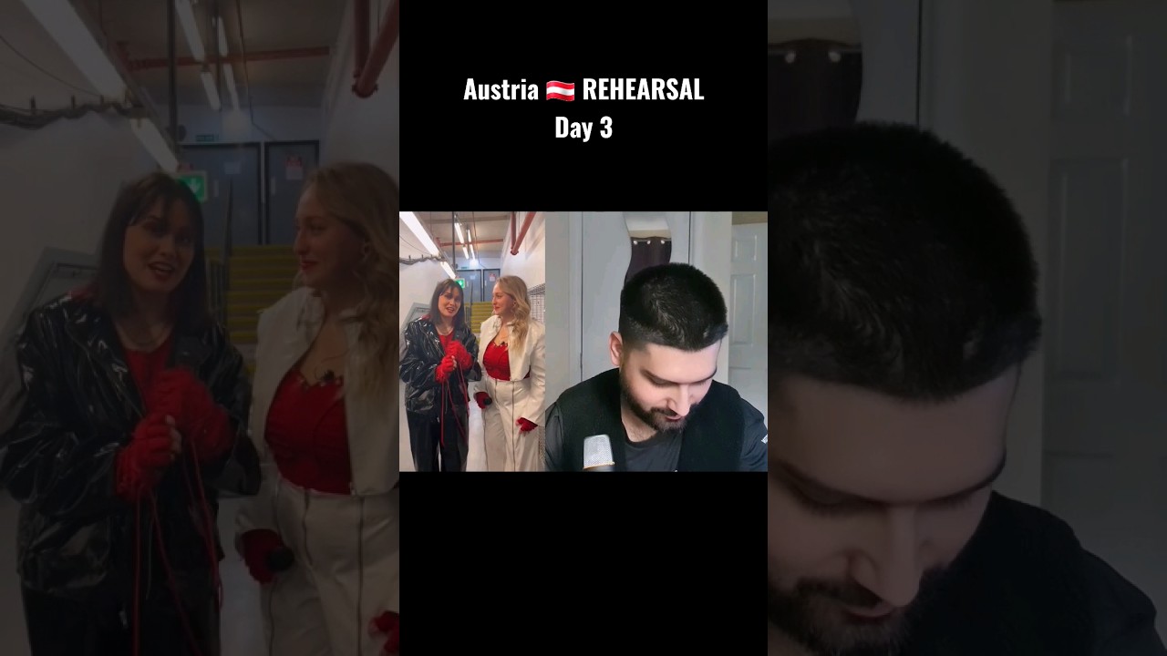 Austria 🇦🇹 REHEARSAL (Teya & Salena, Who The Hell Is Edgar?) - Day 3 Eurovision 2023 - Reaction