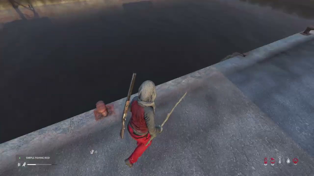DayZ_ starving to death in a rush to fish for food doesn't  end well.
