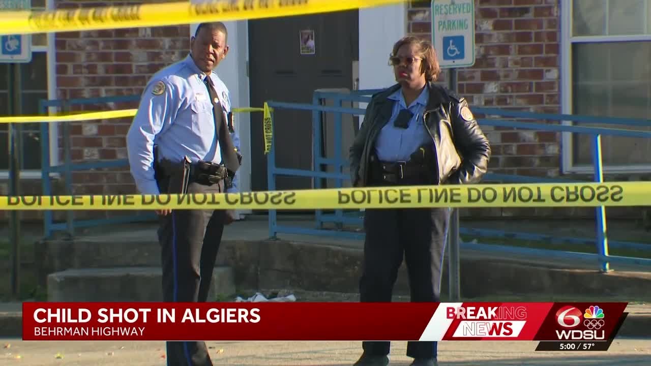 Boy shot at apartment complex in Algiers