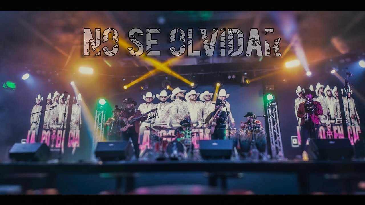 No Se Olvidar - La Potencia De La Música Norteña (En Vivo)