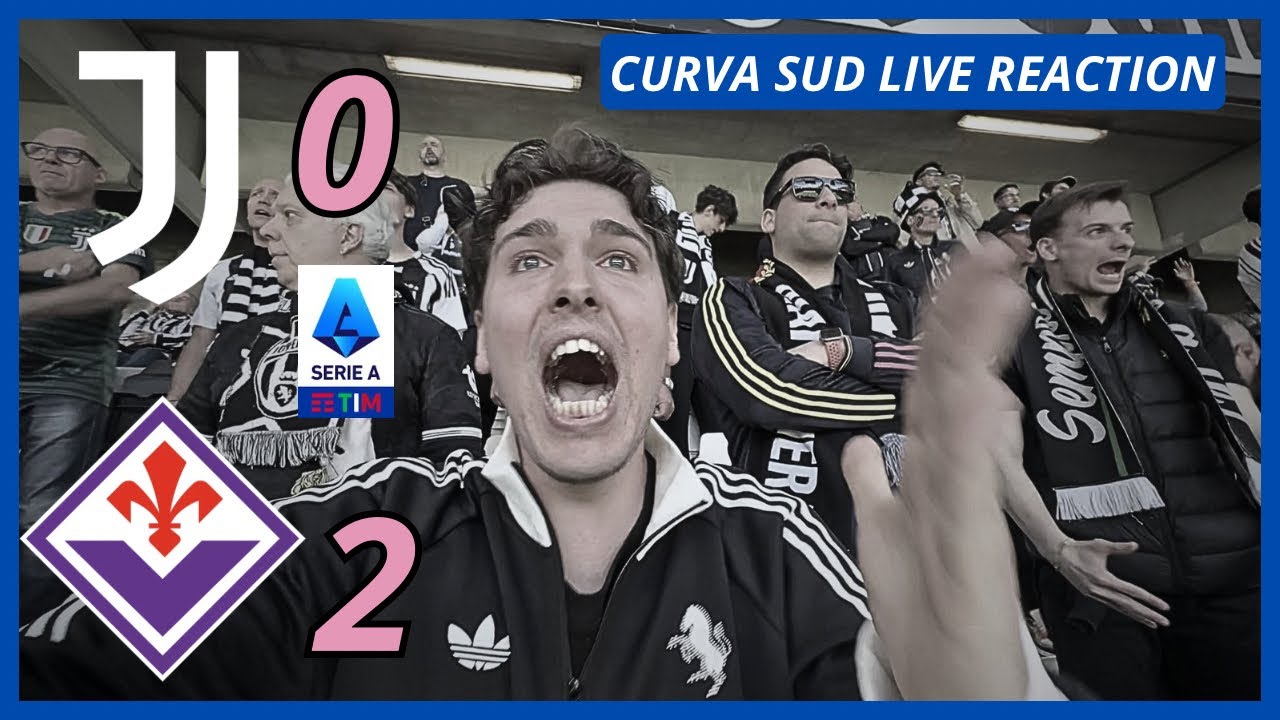 🤬 ADDIO CHAMPIONS! CHE VERGOGNA! JUVENTUS 0-2 FIORENTINA / CURVA SUD ALLIANZ STADIUM REACTION 