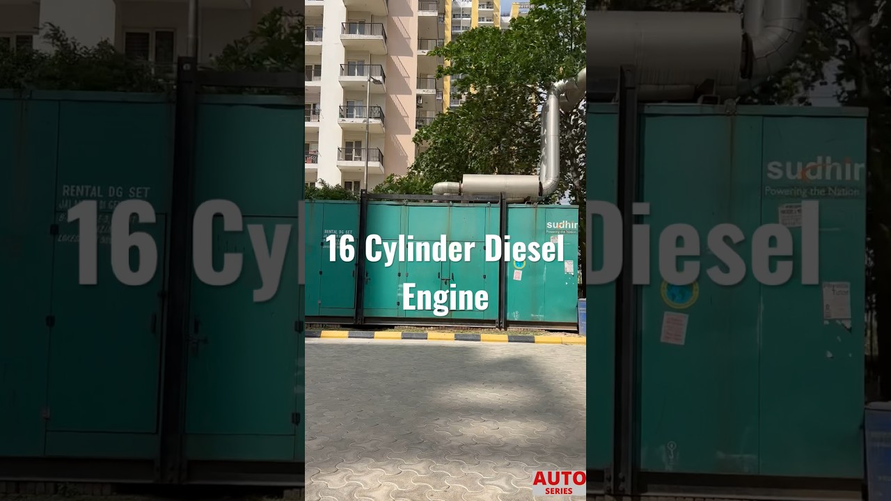 Sudhir 2000Kva Cummins 16 Cylinder Diesel Generator #automobile #shorts #education #engine