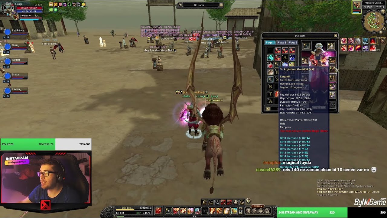 Silkroad Online 2020 - WHEELING A FULL SET | Feronia ILangi's Set Wheels (At the end)