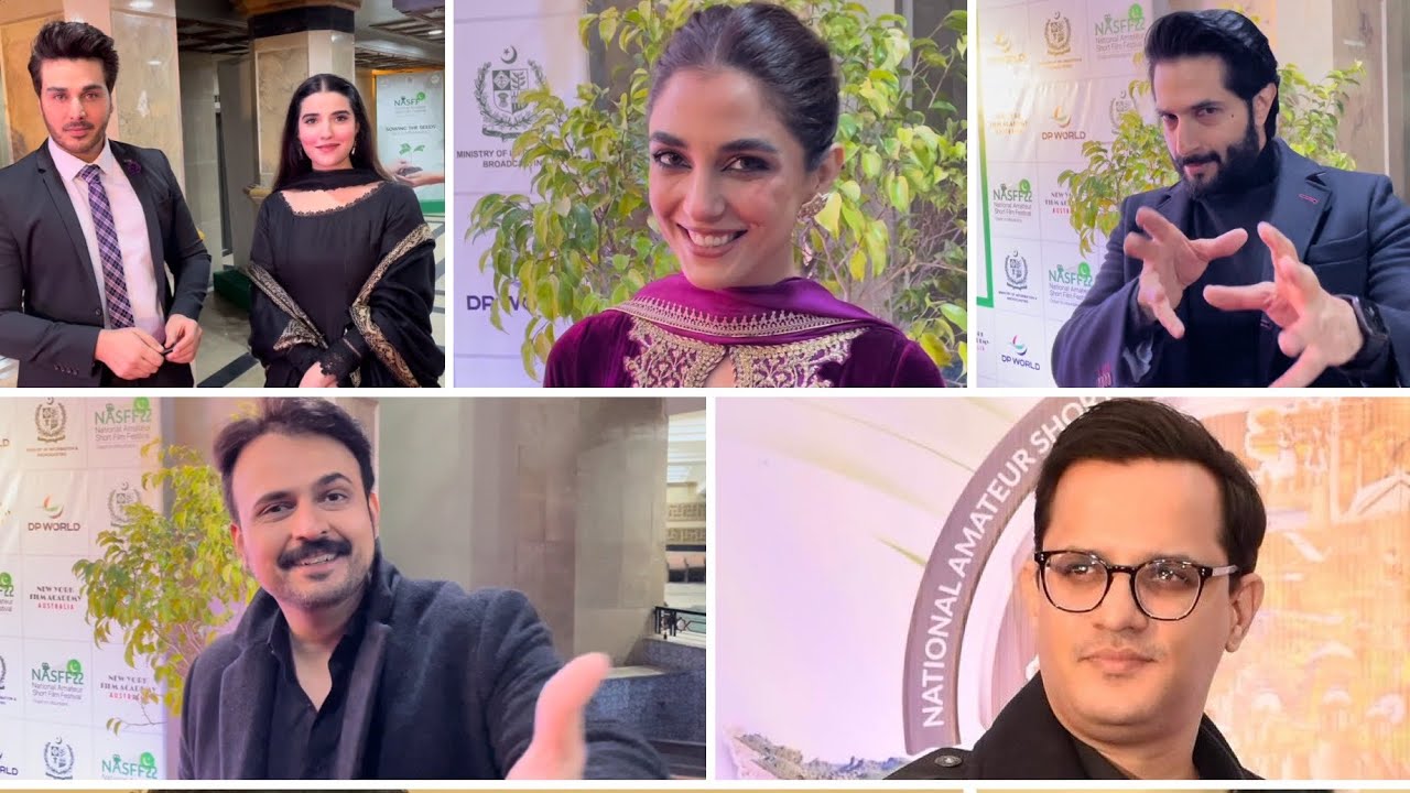 Karachi Se Islamabad For NASFF'22 | Maya Ali | Bilal Ashraf | Usman Mukhtar | Ahsan Khan