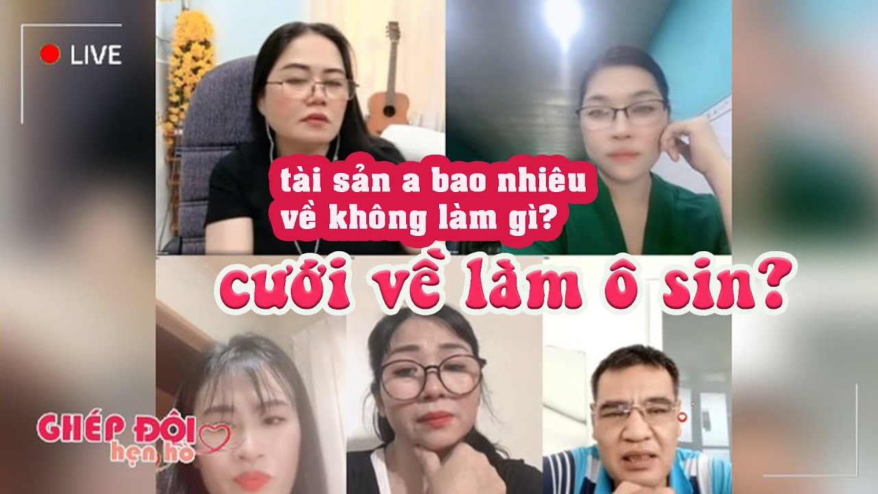 Thắm ghép đôi. Em gái muốn tìm chồng chứ đâu muốn làm ô sin