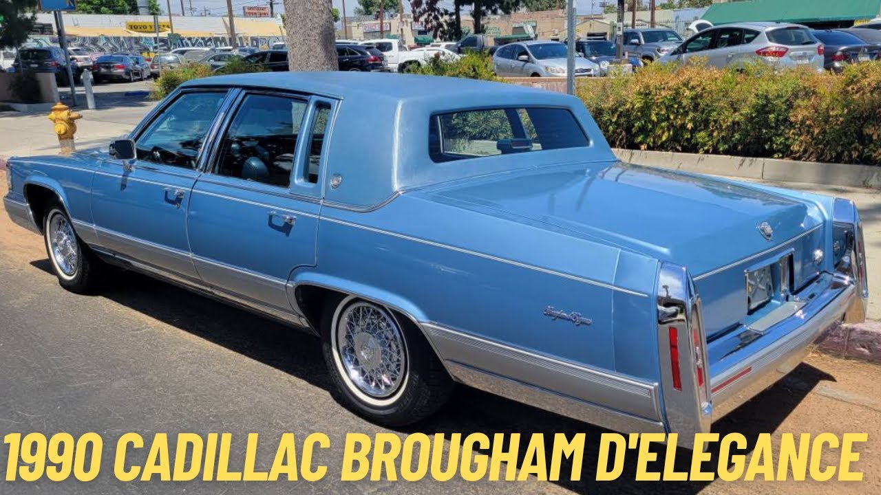 Super Clean 1990 Cadillac Brougham D'elegance (Craigslist Gems)
