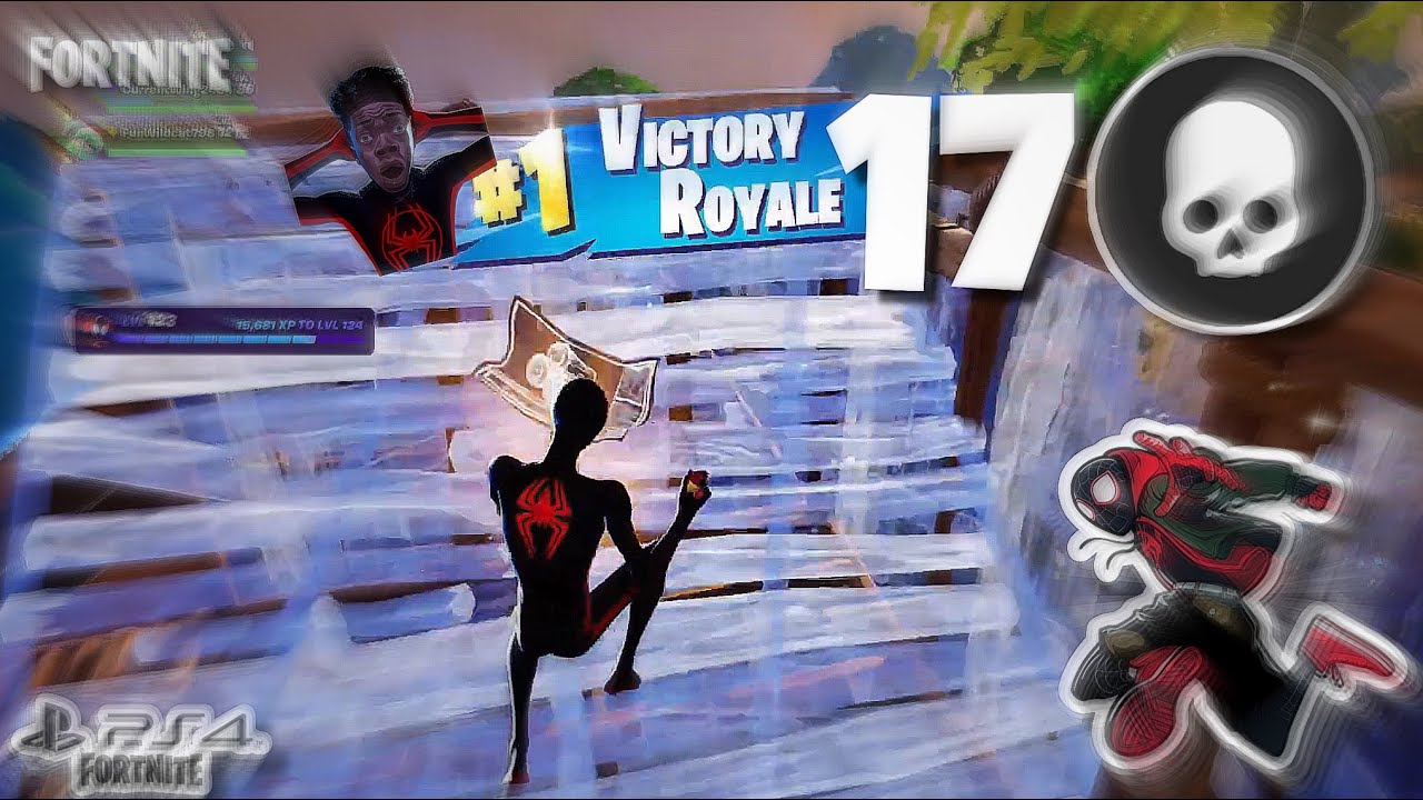 Fortnite Miles Morales skin gameplay (Chapter 5 Season 1)