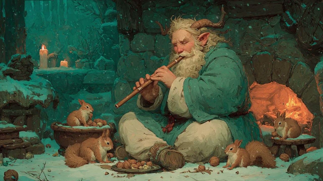 Medieval Music For Sleep & Study | Fireside in the Narnia | Fantasy Ambiance
