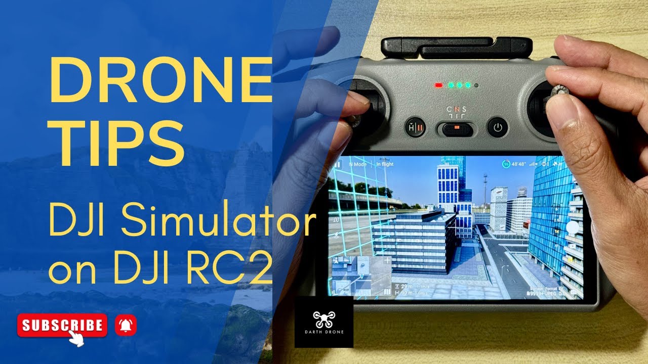DJI Simulator on DJI RC2 | Install and Play!