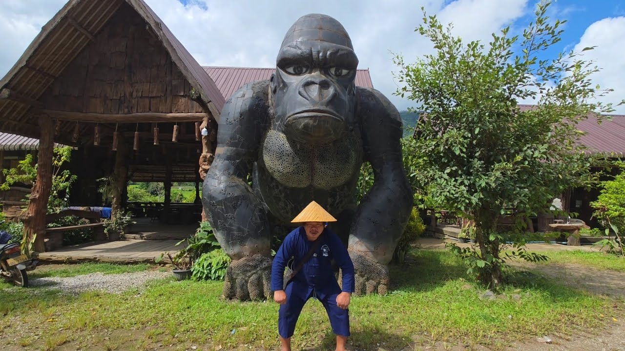 #เที่ยวลาว#บรรยากาศการเดินทาง #วังเวียง - #เมืองเฟือง #วิถีชาวบ้าน #สปปลาว #สาวลาว 